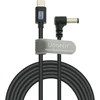 Uonecn Usb-c į 2.5 Dc 12v Kampinis Maitinimo Laidas 1.8m