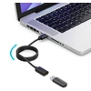 Usb 2.0 prailginimo kabelis A/a – juodas 3 m