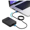 Usb 3.0 A/a kabelis – juodas/mėlynas, 1m