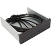 Usb 3.0 šakotuvas, 4 prievadų priekinė panelė į pagrindinę plokštę, 5.25 colio 5 gbps didelio greičio 19 kontaktų optinio įrenginio skydelis, plug and play, suderinamas su windows 11, 10, 8.1, 8, 7, vista, xp, pc kompiuteriams