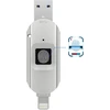 Usb 3.0 šifruotas išorinis atminties įrenginys su pirštų atspaudų šifravimu, usb atmintinė, skirta iphone/ipad/ipadmini/mac/pc, usb 3.0 atmintinė 128 gb