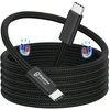 Usb 4 kabelis 240 w, 2 m magnetinis usb c kabelis, palaiko 8k @ 60 hz, 4k @ 144 hz ekraną, 40 gbps duomenų perdavimas, usb c į usb c kabelis, skirtas phone 15pro/15promax, mac_books, usb c hub dokas