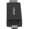 Usb atminties kortelių skaitytuvas - usb 3.0 sd kortelių skaitytuvas - kompaktiškas - 5 gbps - usb kortelių skaitytuvas - microsd usb adapteris