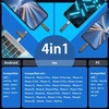 Usb atmintinė 512 gb 3-in-1 su usb-c adapteriu, išorinė atmintinė telefonui, android, planšetei, pc ir nešiojamam kompiuteriui - greitas duomenų ir nuotraukų atsarginis kopijavimas, suderinama su ios ir android, (juoda)