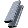 Usb-c 11-in-1 Dokų Stotelė su 2x 4k@60hz Hdmi, 100w Pd