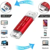 Usb-c 32gb Otg 2in1 atmintinė, Usb 3.0, raudona