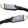 Usb-c 5.0 80gbps 0.5m kabelis: 16k vaizdas, 240w įkrovimas