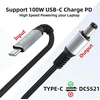 Usb-c į Dc 5.5x2.1mm 100w maitinimo laidas Starlink Mini