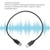 Usb c į usb c kabelis 30cm type c į type c mikrofono kabelis jungia belaidį atvartinį mikrofoną usb c mikrofonas su telefono kabeliu, skirtas rode wireless go ii, skirtas lark