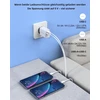 Usb c įkroviklis 20w, skirtas iphone 14 13 12 11 pro max plus mini xs xr x se 8 7 6s 5s - 20w greitasis įkroviklis su 2m įkrovimo laidu, skirtas iphone