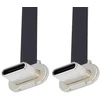 Usb-c kampinis 90 laipsnių 65w Pd greito įkrovimo laidas 75mm