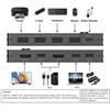 Usb-c Kvm jungiklis, Kceve Kvm type-c jungiklis palaiko 4k @ 60hz 1 type-c ir 1 Hdmi kompiuteriui, kurie dalijasi klaviatūra, pele ir monitoriumi, palaiko 87w Pd greitą įkrovimą