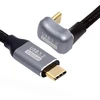 Usb-c prailginimo laidas 10gbps 100w, kampinis U formos, 3m