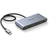 Usb-c šakotuvas su 3x Displayport 1.4, 4k@60hz
