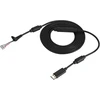 Usb gamepad kabelio pakeitimo kabelis su atjungimo adapteriu, 2,5 metro ilgio, 4 kontaktų dizainas (juodas)