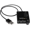 Usb stereo garso adapteris išorinė garso plokštė su spdif skaitmeniniu garsu