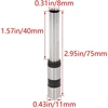 Utoolmart 8 mm popieriaus perforatorius tiesiu kotu tuščiavidurės kameros grąžto įrankis skylės perforavimo mašina 1 vnt.