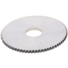 Utoolmart diskinis pjūklo diskas 63 mm x 16 mm x 3 mm greitapjovis plienas, skirtas pjauti griovelius, 72 dantys, skirtas plienui, variui, metalui, plastikui, medžiui