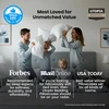 Utopia Bedding Karališkos pagalvės užvalkalai - 12 vnt. pakuotė - uždaras užsegimas - minkštas šlifuotas mikropluošto audinys - atsparūs susitraukimui ir blukimui karališko dydžio pagalvių užvalkalai 50 x 100 cm (balti)