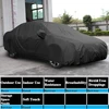 Uxcell 3xl automobilio uždangalas, neperšlampamas, skirtas visoms oro sąlygoms, pilnas garažas, apsauga nuo lietaus ir saulės, universalus, skirtas sedanui, 490 x 180 x 160 cm