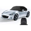 Uzoyfoda pusiau automobilio uždangalas, atsparus vandeniui, skirtas Mazda Mx-5 (1989-2024) viršutinio stogo apsauga 420d Oxford audinys, specialiai pritaikytas transporto priemonei, apsauga nuo Uv spindulių, automobilio uždangalas Mk1/mk2/mk2.5/na/nb, Mk4