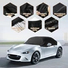 Uzoyfoda pusiau automobilio uždangalas, atsparus vandeniui, skirtas Mazda Mx-5 (1989-2024) viršutinio stogo apsauga 420d Oxford audinys, specialiai pritaikytas transporto priemonei, apsauga nuo Uv spindulių, automobilio uždangalas Mk1/mk2/mk2.5/na/nb, Mk4
