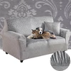 Užvalkalas sofai kampinei velvetas reljefinis ornamentas premium 145-185cm