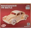 Vabalas "vw Beetle" medinis konstravimo rinkinys