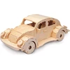 Vabalas "vw Beetle" medinis konstravimo rinkinys