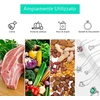 Vacuum Sealer automatinis maisto vakuumatorius, maisto vakuumavimas, Led indikatoriai, šlapio ir sauso maisto režimas