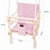 Vaikiška supynė "kėdutė" 31x140x33cm, medinė, 30kg