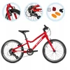 Vaikiškas dviratis Attabo Ease, raudonas, itin lengvas, aliumininis, Shimano Altus