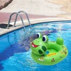 Vaikiškas pripučiamas plaukimo ratas-pontonas su pripučiama sėdyne 70 cm frog