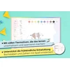 Vaikiškas stalo kilimėlis A3 "abc Explorer" piešimui ir mokymuisi