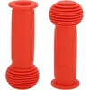 Vaikiškos dviračio vairo rankenos 110 mm, minkštos, oranžinės, 1 pora