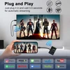 Vaizdo grotuvas Anytrox belaidis hdmi siųstuvas ir imtuvas, usb c į hdmi belaidis siųstuvas ir imtuvas, 1080p belaidis ekrano plėtiklis vaizdo/garso srautiniam perdavimui iš telefono/planšetinio kompiuterio/nešiojamojo kompiuterio į televizorių, projektorių, monitorių