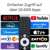 Vaizdo grotuvas Kinhank Android Tv Box G1, 4k Car Hdr Smart Box Android 14 Tv suderinamas su Google Netflix 4k Dolby Vision Digtal Plus, 4gb Ram 32gb Rom, Wifi 6, Bt 5.0, Av1, Android Box su Ethernet Voice