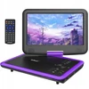 Vaizdo grotuvas Mede8er 9" Nešiojamas Dvd grotuvas žaidimų vaizdo konsolė 270° Pasukimas Usb/sd/sync Tv