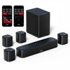 Vaizdo grotuvas Monster Media Soundbar, žemų dažnių garsiakalbis ir garsiakalbių komplektas Ultimea Aura A40 [fakturavt][sertif.]