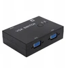 Vaizdo kabelio skirstytuvas 2in1 Vga į 2x Vga juodas