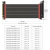 Vaizdo plokštė Linkup Ava5 Pcie 5.0 Riser Kabelis x16 128gb/s Rtx5090 Rx9070