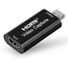 Vaizdo plokštė Wehoom hdmi vaizdo įrašymo plokštė, 1080p įrašymo plokštė 4k, usb įrašymo plokštė, 4k hdmi įrašymo plokštė, peržiūra realiuoju laiku, tinkama žaidimams, transliacijoms, vaizdo konferencijoms, tiesioginio vaizdo įrašo įrašymui