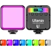Vaizdo šviestuvas rgb, ulanzi vl49 led vaizdo šviestuvas su 2000 mah baterija, maža pritemdoma kameros lemputė 2500k-9500k, magnetai nugaroje, kompaktiška foto lemputė makro fotografijai, produktų fotografijai ir youtube tinklaraščiams