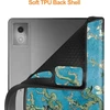 Vakarey dėklas, skirtas Lenovo Idea Tab Pro, su rašiklio laikikliu, itin plonas išmanusis dėklas, skirtas Lenovo Tab Pro 12.7 colių 2025 m., gėlė