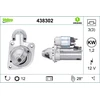 Valeo 438302 starteris, nominali galia: 1.2 kw, stop & start: ne, dantų skaičius: 12, įtampa: 12 v, sukimosi kryptis: pagal laikrodžio rodyklę