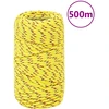 Valties virvė, geltonos spalvos, 2mm, 500m, polipropilenas