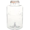 Vandens dozatorius XXL, su čiaupu, 8L, skaidrus stiklas