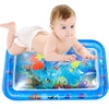 Vandens kilimėlis kūdikiams be Bpa I Encovy vandens žaidimų kilimėlis Aqua Mat Vanduo Baby I pripučiamas pilvo laiko kilimėlis kūdikiams nuo 3, 6, 9 mėnesių I žaislinis kilimėlis pilvo padėčiai, užpildomas kilimėlis, 66 x 50 cm