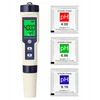 Vandens kokybės matuoklis 5in1 Ph/ec/tds