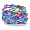 Varinės vielos lemputės 50 Led ant baterijų, įvairiaspalvės